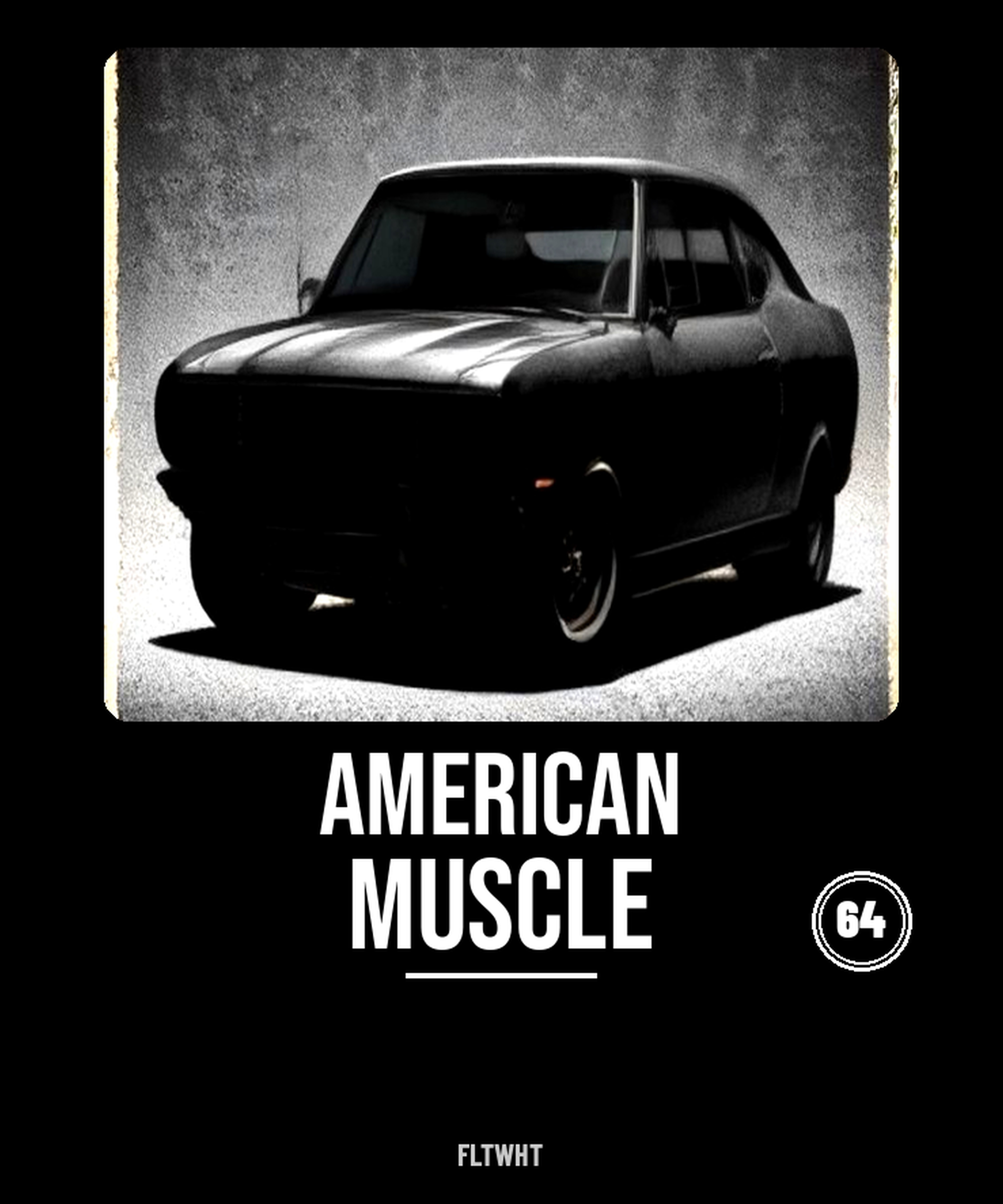 American Muscle detail mockup