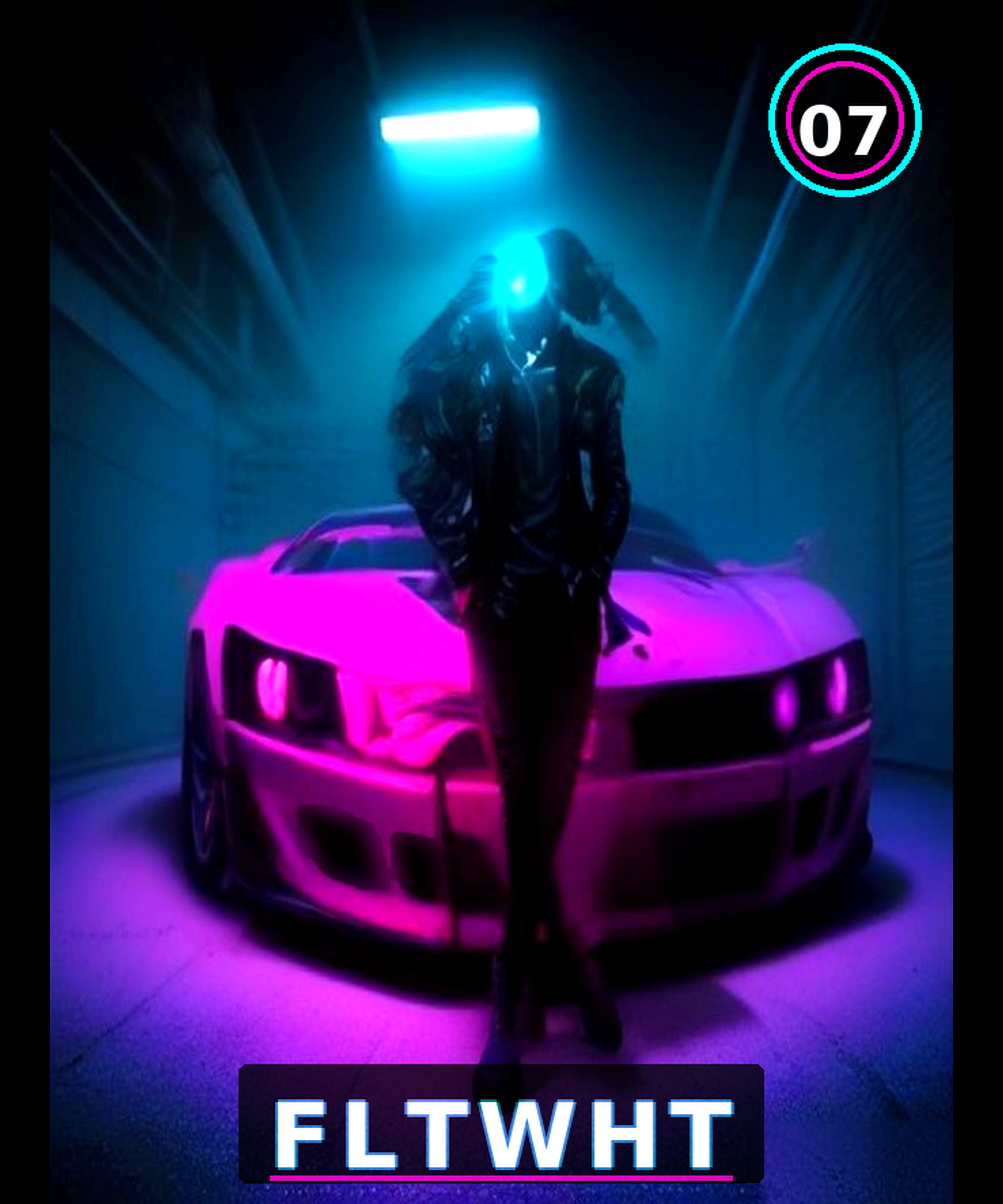 Neon Street Racer detail mockup