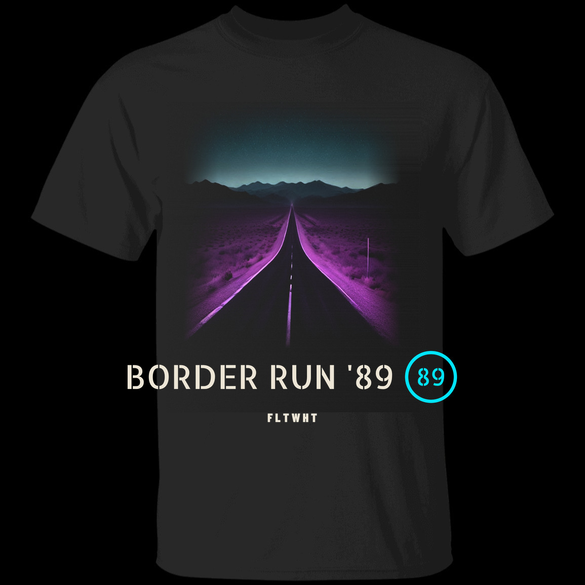 Border Run '89 main mockup