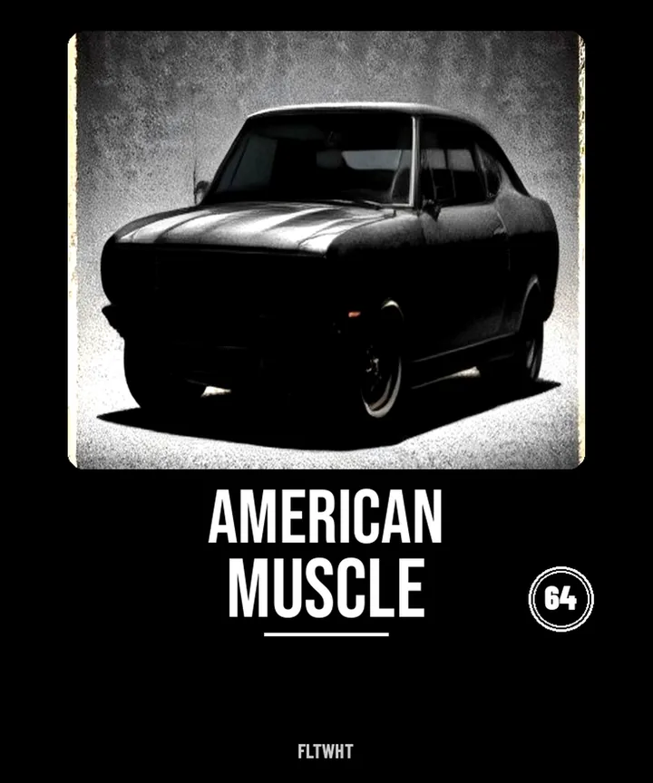 American Muscle Tee design