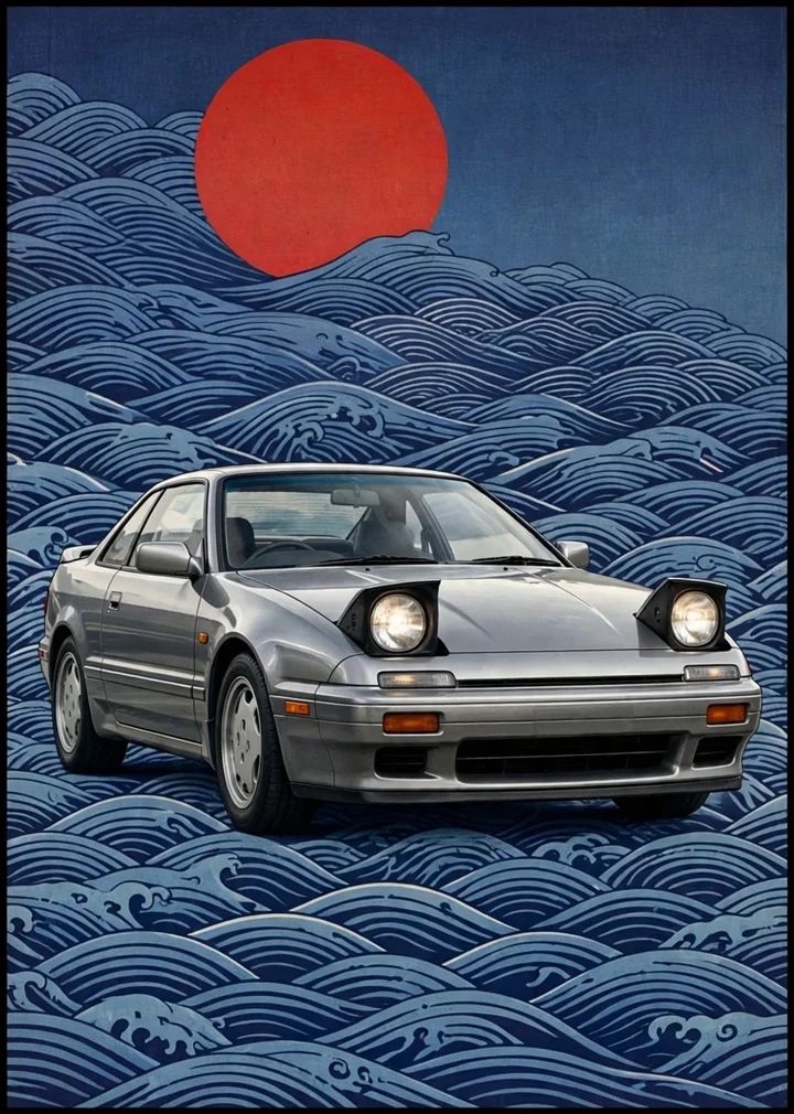 Great Wave Drift poster artwork