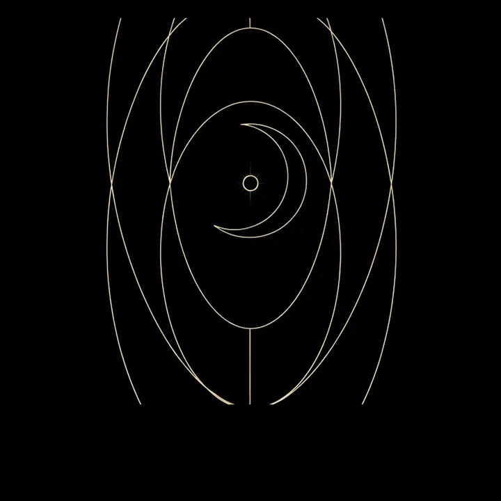 Solstice Arc Tee print plate design