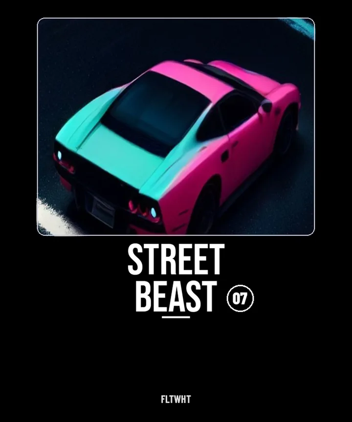 Street Beast Tee design