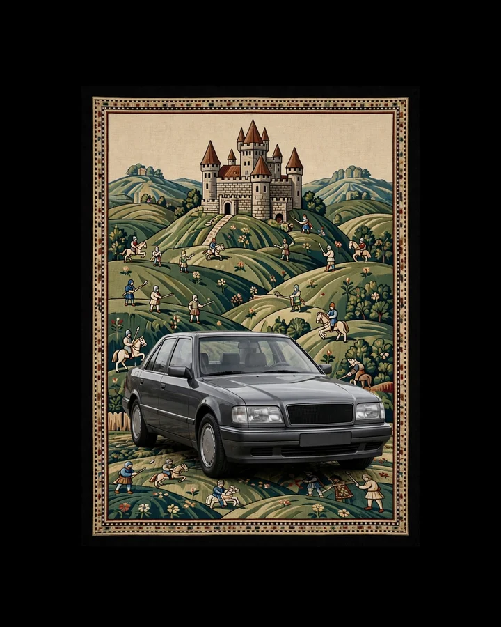 Tapestry Autobahn Tee print design